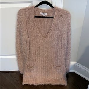 Fuzzy warm Jack by BB Dakota tunic sweater hott